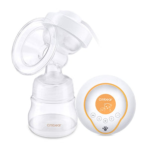 Electric Breast Pump with Milk Bottles Feeding Milk Extractor Breast Massager