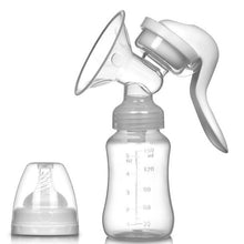 Load image into Gallery viewer, Manual Breast Pump Powerful Baby Nipple Suction 150ml Feeding Milk Bottles Breasts Pumps Bottle Sucking
